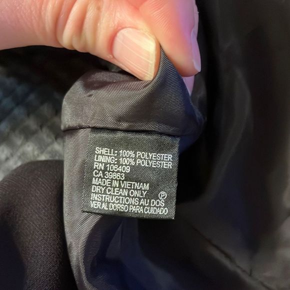 Tahari Arthur Levine NWT 2p stunning deep purple zip up jacket (2058) - Picture 6 of 7